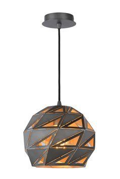 Підвісний світильник Lucide MALUNGA &Oslash; 25 cm 1xE27 Grey, Grey
