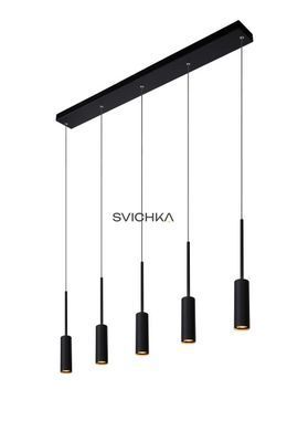 Подвесной светильник Lucide TUBULE LED 5x7W 2700K Black