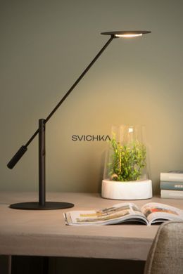 Настольная лампа Lucide ANSELMO LED Dim. 1x9W 3000K Black