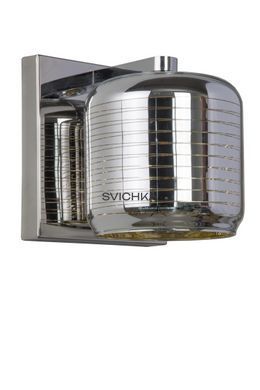Настінний світильник Lucide ERYN 1xG9 Chrome, Chrome, Хром