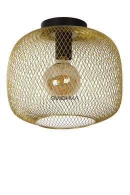 Стельовий світильник Lucide MESH &Oslash; 30 cm 1xE27 Matt Gold / Brass, Matt Gold / Brass