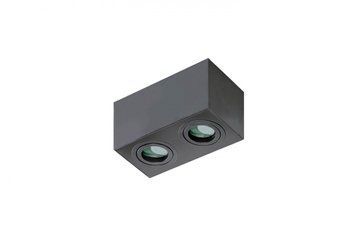 Світильник Azzardo Brant 2 Square IP44 AZ2879, Чорний, Чорний