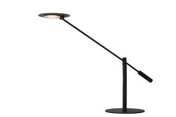 Настільна лампа Lucide ANSELMO LED Dim. 1x9W 3000K Black, BLACK, Чорний, Чорний, Чорний