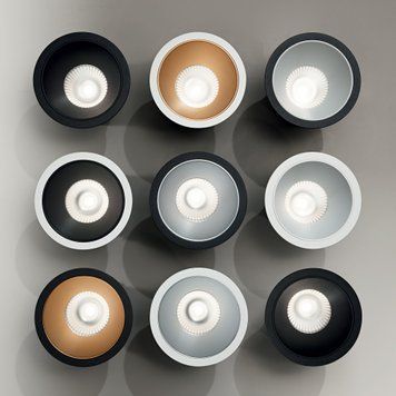 Ideal Lux GAME FI1 ROUND White & Black 192277