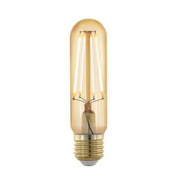 Лампа Eglo філаментна золота, що диммується, LM LED E27 T32 1700K 11697