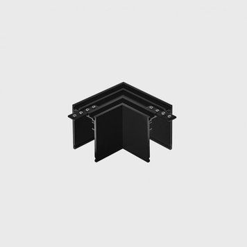 З'єднувач накладний L-подібний IN_LINE SHORT CORNER S HR, чорний