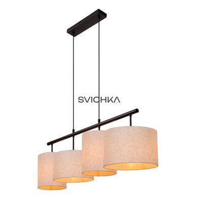Подвесной светильник Lucide MAYA 4xE27 Cream