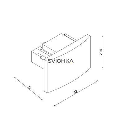 Заглушка черная KLOODI KDTR-266 BK, черная