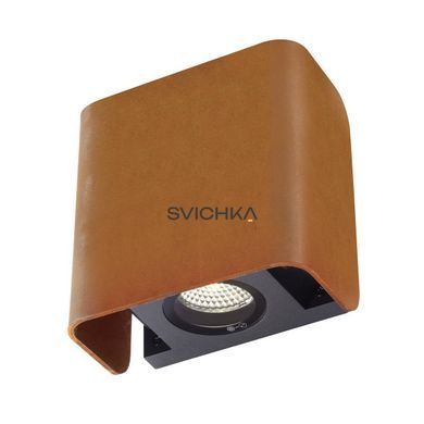 Настінне вуличне бра SLV 1002902 MANA OUT, Коричневий, Коричневий, Іржавий, Чорний, Іржавий