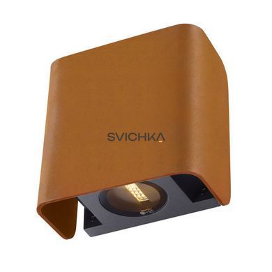 Настінне вуличне бра SLV 1002902 MANA OUT, Коричневий, Коричневий, Іржавий, Чорний, Іржавий