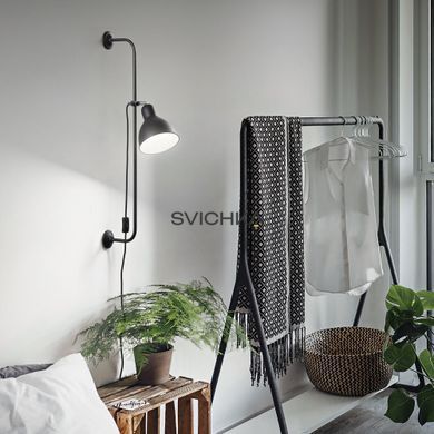 Настенный светильник Ideal Lux SHOWER AP1 Black