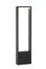 Вуличний стовпчик Lucide GOA LED 1x10W 3000K IP54 Anthracite, Anthracite