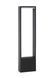 Вуличний стовпчик Lucide GOA LED 1x10W 3000K IP54 Anthracite, Anthracite