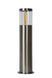 Вуличний стовпчик Lucide FEDOR 1xE27 IP44 Satin Chrome, Satin Chrome
