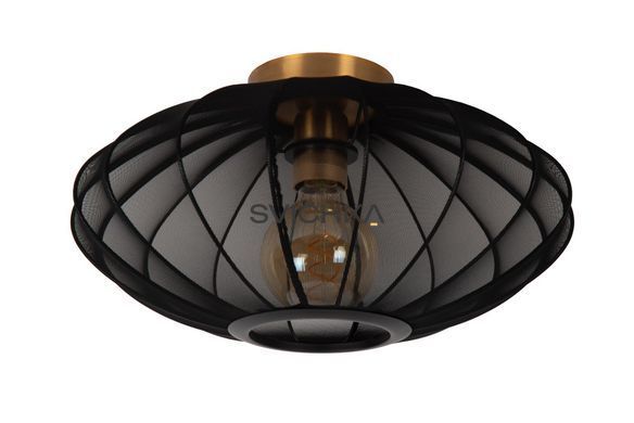 Потолочный светильник Lucide CORINA &Oslash; 40 cm 1xE27 Black