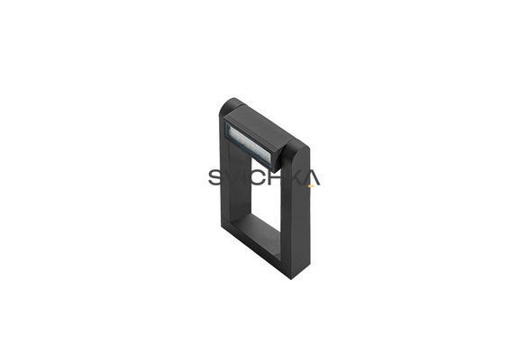 Вуличний ліхтар AZzardo FRAME IP54 SPIKE, Black, Чорний, Чорний, Чорний