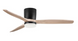 Стельовий вентилятор Nova Luce ALOA, Black/Natural Wood
