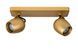 Потолочный точечный светильник Lucide PRESTON LED Dim to warm GU10 2x5W 2200K/3000K Matt Gold / Brass, Matt Gold / Brass