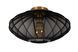 Потолочный светильник Lucide CORINA &Oslash; 40 cm 1xE27 Black, BLACK, Черный, Черный