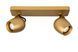 Потолочный точечный светильник Lucide PRESTON LED Dim to warm GU10 2x5W 2200K/3000K Matt Gold / Brass, Matt Gold / Brass