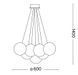 Ideal Lux MAPA SAT SP7 Никель 176062