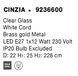 Подвесной светильник Nova luce CINZIA 1 S Clear