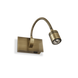 Бра на гибкой ножке Ideal Lux DYNAMO AP1 Antique Brass 121352