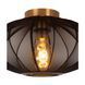 Потолочный светильник Lucide CORINA &Oslash; 40 cm 1xE27 Black, BLACK, Черный, Черный