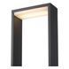 Вуличний стовпчик Lucide GOA LED 1x10W 3000K IP54 Anthracite, Anthracite