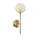 Бра Ideal Lux 345321 EQUINOXE AP1, Brass/Amber