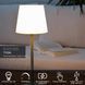 Акумуляторна настільна лампа для дому та вулиці Lucide TYON Battery pack/batteries LED Dim. IP65 Green, Green, Зелений, Опал, Опал
