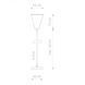 Кріплення для трекової системи Nowodvorski 9461 PROFILE SUSPENSION KIT WHITE