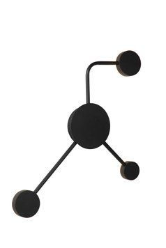 Настінний світильник Lucide JAYDEN LED 3x3,3W 3000K Black, BLACK