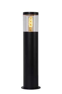 Вуличний стовпчик Lucide FEDOR 1xE27 IP44 Black, BLACK