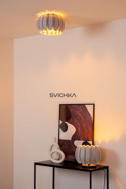 Потолочный светильник Lucide SPENCER &Oslash; 30 cm 1xE27 Grey