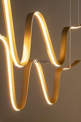 Подвесной светильник Lucide LAMBADA LED Dim. 2x55W 2700K/3200K Matt Gold / Brass