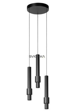 Підвісний світильник Lucide MARGARY &Oslash; 28 cm LED Dim. 3x4W 2700K Black, BLACK