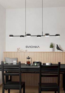Підвісний світильник Eglo CLAVELLINA Black/White