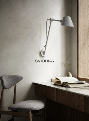 Настінний світильник Nordlux Stay, Сірий