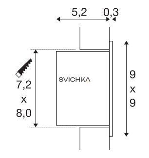 Встраиваемый светильник SLV FRAME LED 230 В BASIC, белый