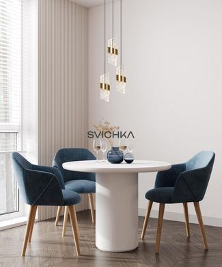 Подвесной светильник Lucide KLIGANDE &Oslash; 25 cm LED Dim. 3x8W 2700K Matt Gold / Brass