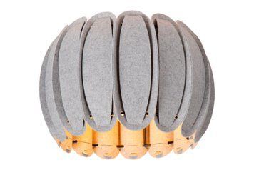 Стельовий світильник Lucide SPENCER &Oslash; 30 cm 1xE27 Grey, Grey, Сірий, Сірий