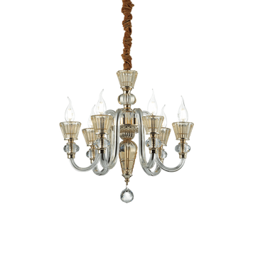 Люстра Ideal Lux STRAUSS SP6 Золото 140605