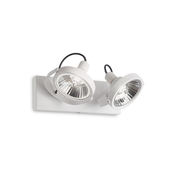 Стельовий світильник Ideal Lux GLIM PL2, Белый;Черный, Білий, Чорний, Білий, Чорний, Білий, Чорний