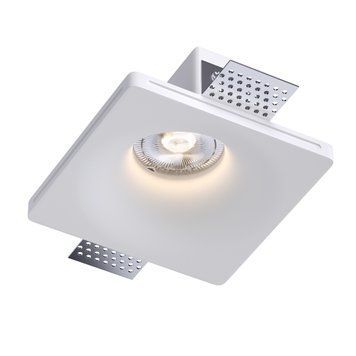 Світильник точковий врізний KLOODI KD-GIPS SQ120 H45, Білий