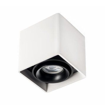 Світильник Zarlight 03367W FASHION ED G2 -GU10 White&Black, Білий, Чорний