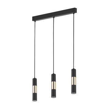 Підвісний світильник TK Lighting VIVIEN 3 Black/Gold