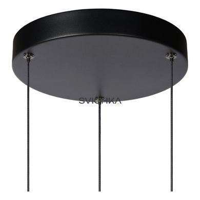 Підвісний світильник Lucide MARGARY &Oslash; 28 cm LED Dim. 3x4W 2700K Black, BLACK