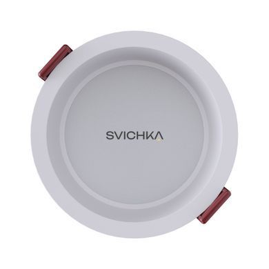 Світильник точковий врізний KLOODI KD-Q019 12W 4К WH, Білий