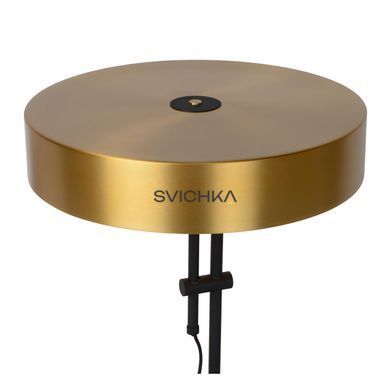 Настільна лампа Lucide GIADA &Oslash; 40 cm 2xE27 Matt Gold / Brass, Matt Gold / Brass